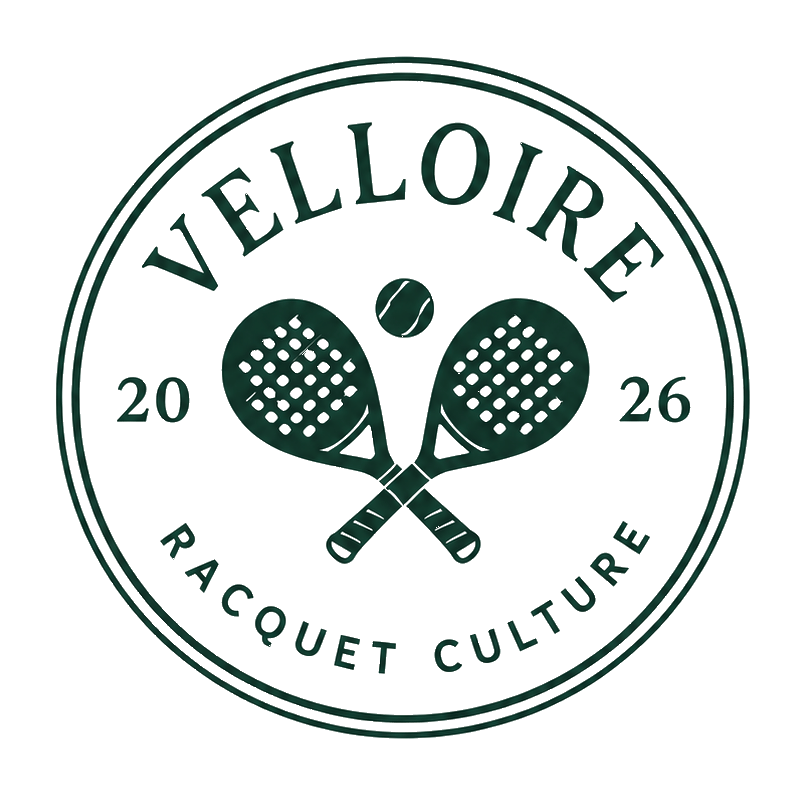 Velloire Racquet Culture badge, established 2026